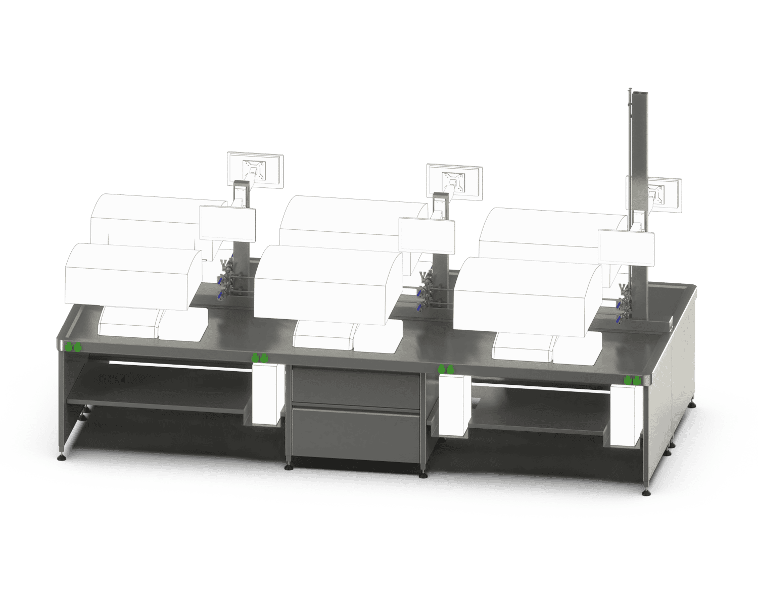 Arbeitstische veenbrink rvs