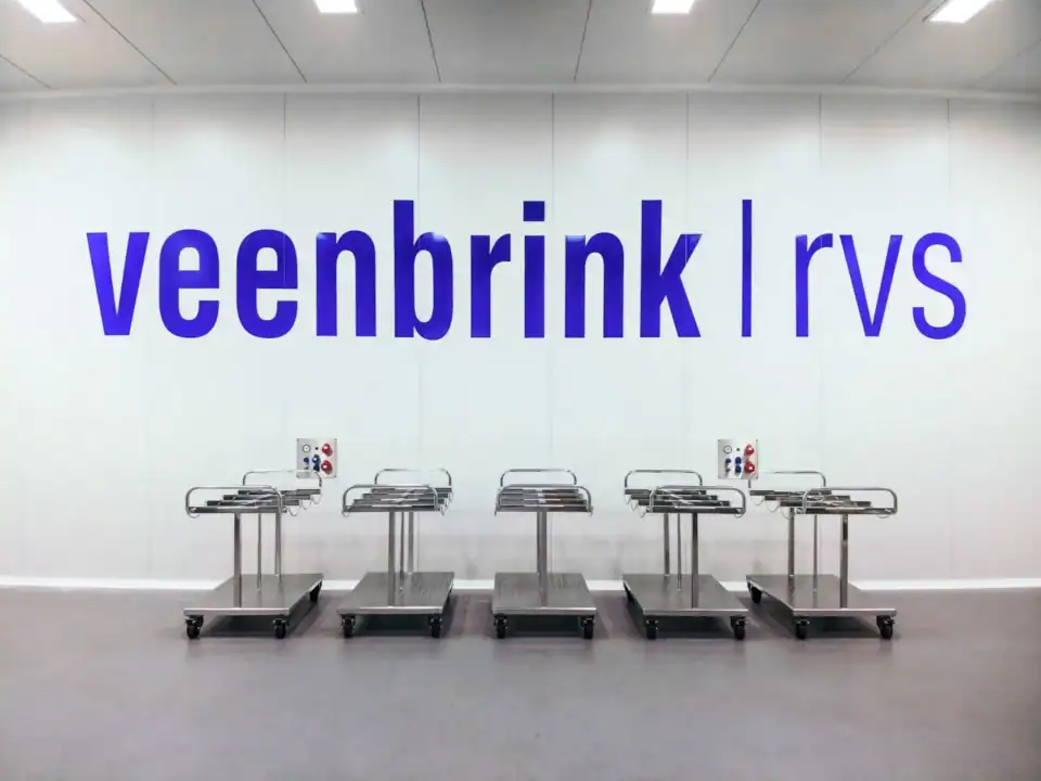 Buffervatwagens overzicht vooraanzicht