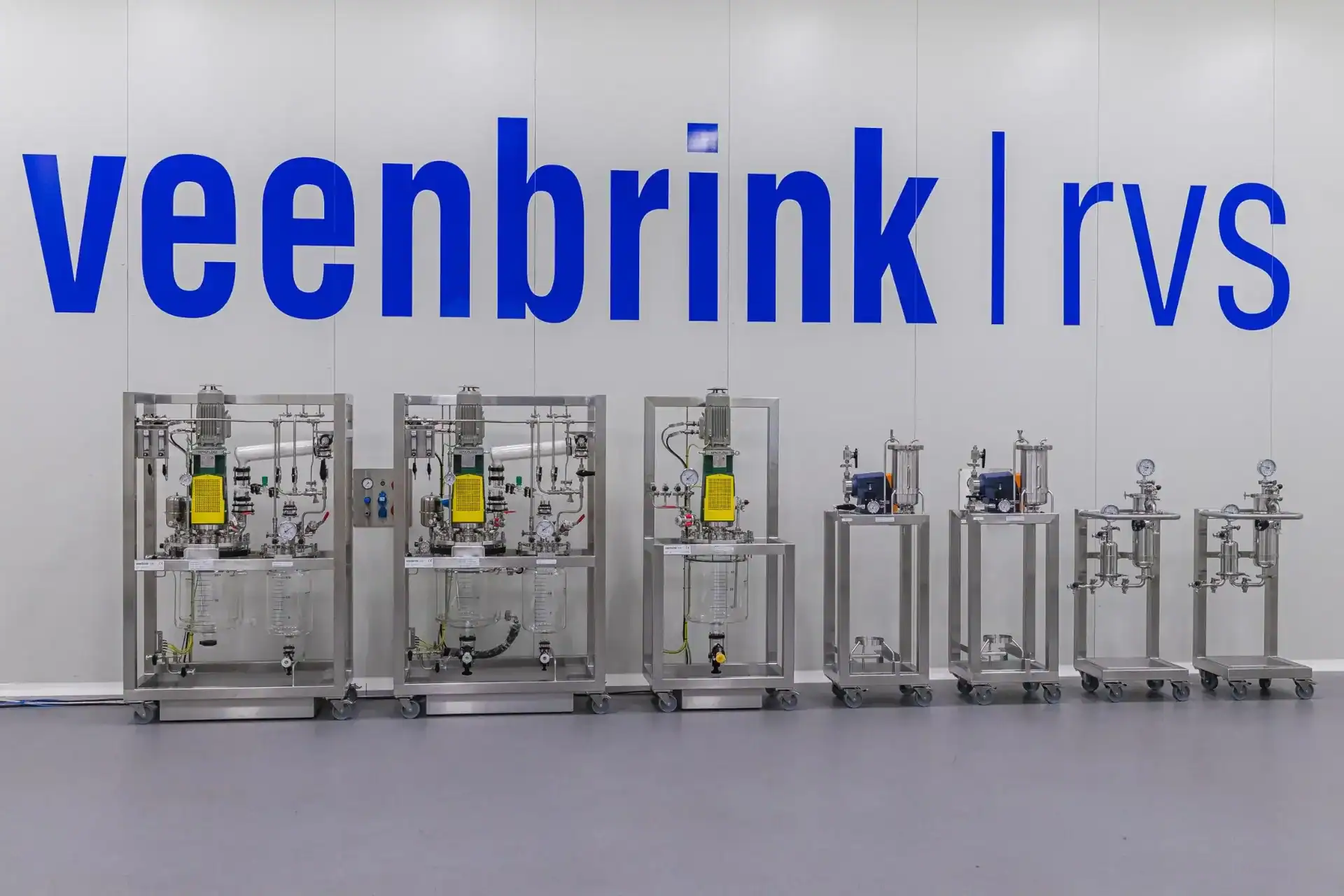 Synthesis precipitation reactor 30l complete lineup overview
